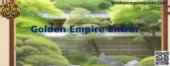 Interface de entrada do Golden Empire